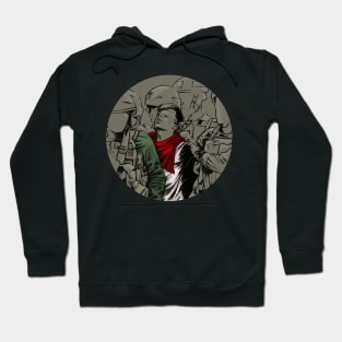 palestine fight Hoodie